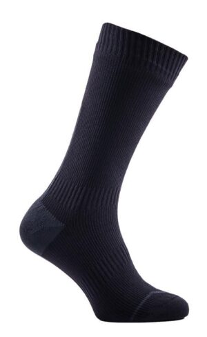 SEALSKINZ Road Thin Mid with Hydrostop-Black/Anthracite