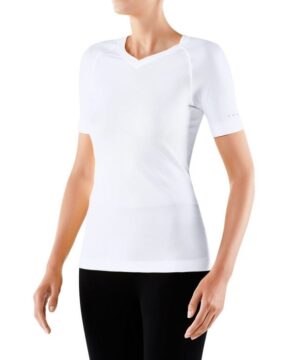 Falke women C Shortsleeved Shirt Regular, White