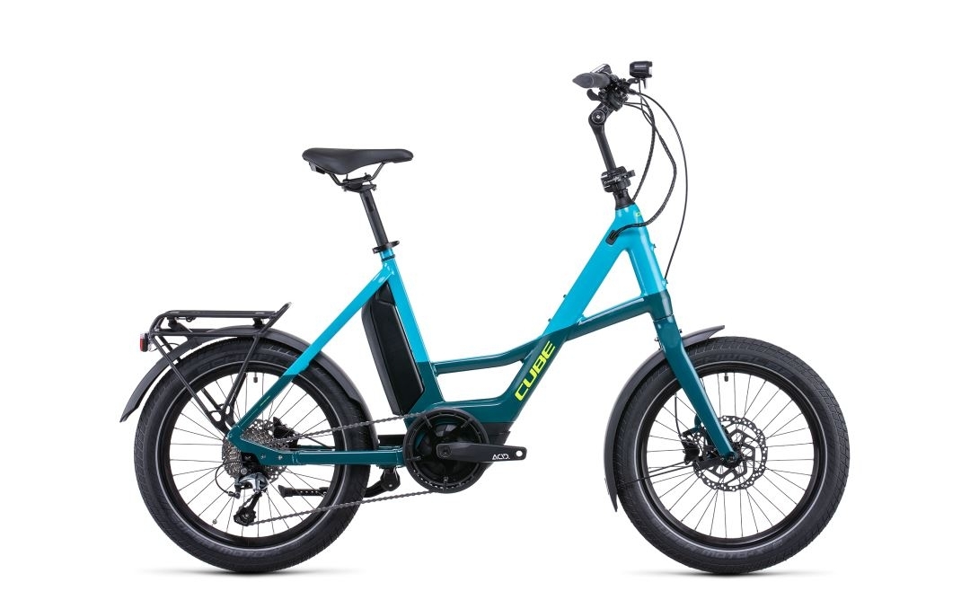 Cube Compact Sport Hybrid 500 20inch, Blue-Lime