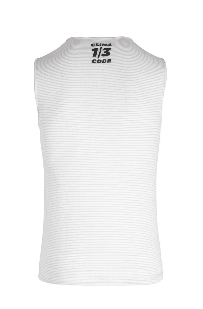 Assos Assosoires Summer No Sleeve Skin Layer, Holy White