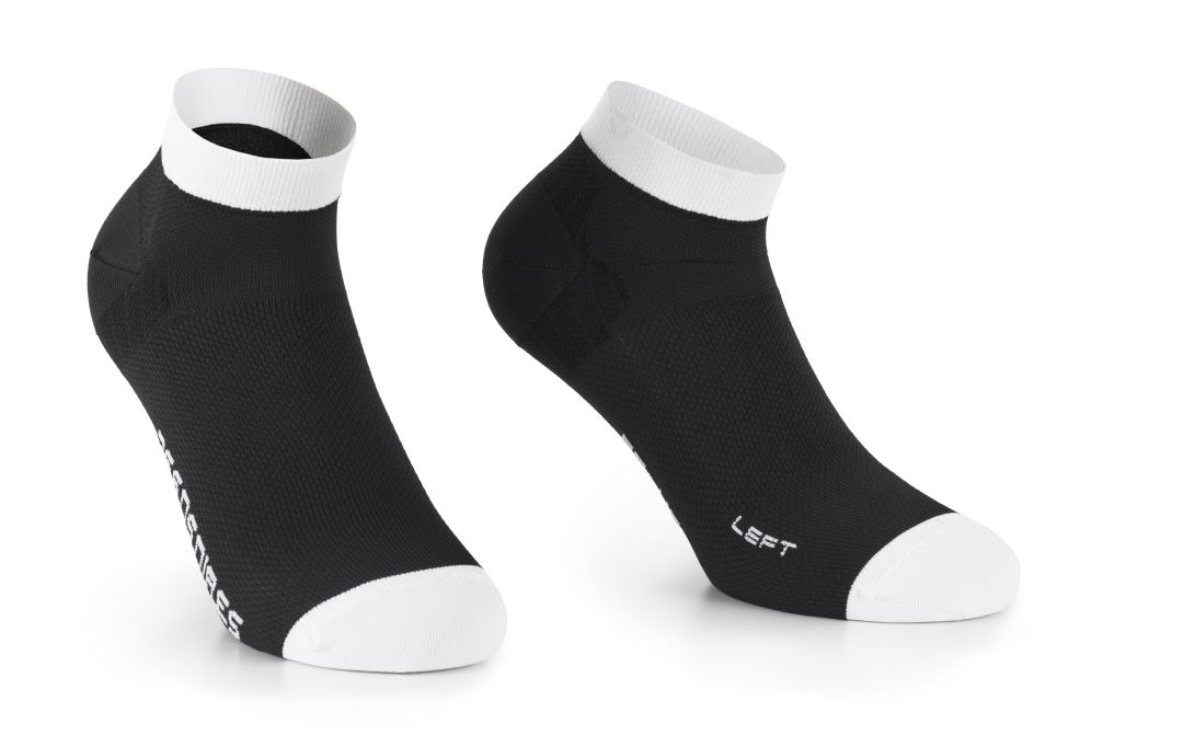 Assos RS Socks SUPERLEGER low Black Series