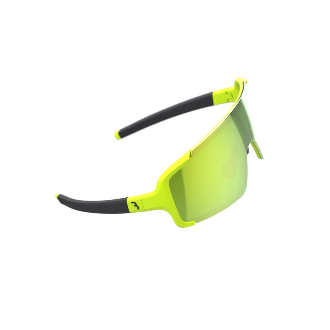 BBB BSG-69 sportbril Chester MLC, Fluo Green mirror Mat Neon Yellow