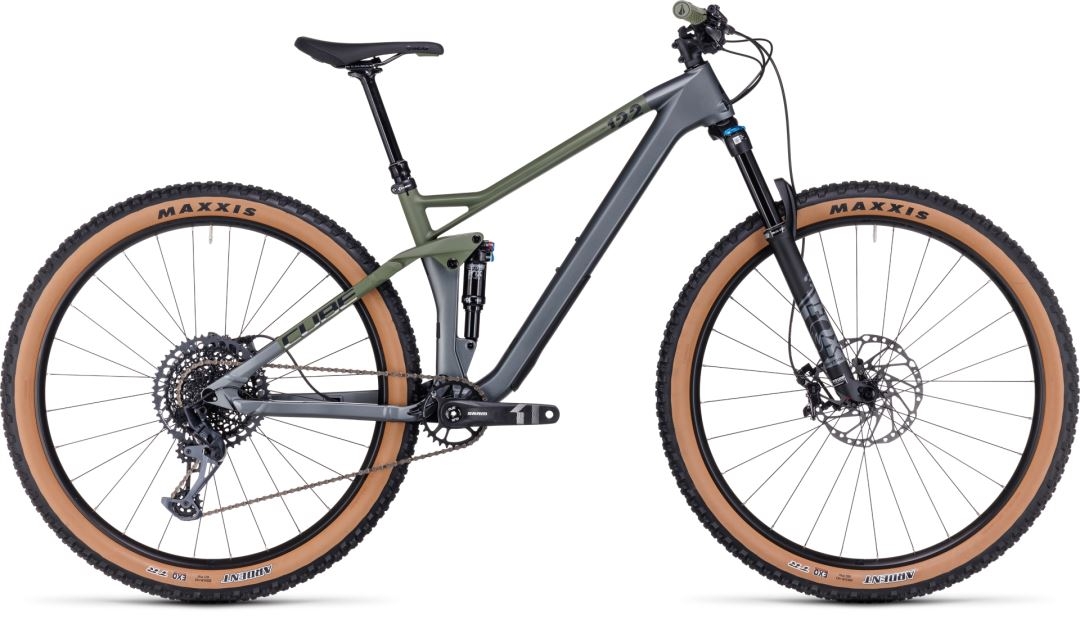 Cube Stereo 120 HPC TM, Flash Grey-Olive