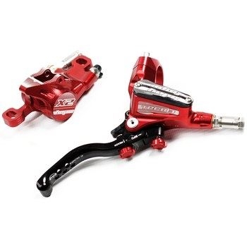 Hope Tech 3 X2 Front – No Rotor, Red