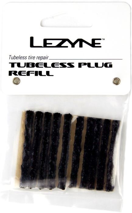LEZYNE TUBELESS PLUG REFILL-10 BLACK