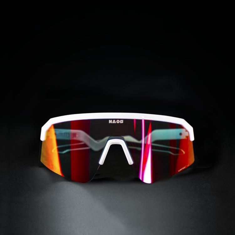 Naos Ziris-Glossy White/Black Red