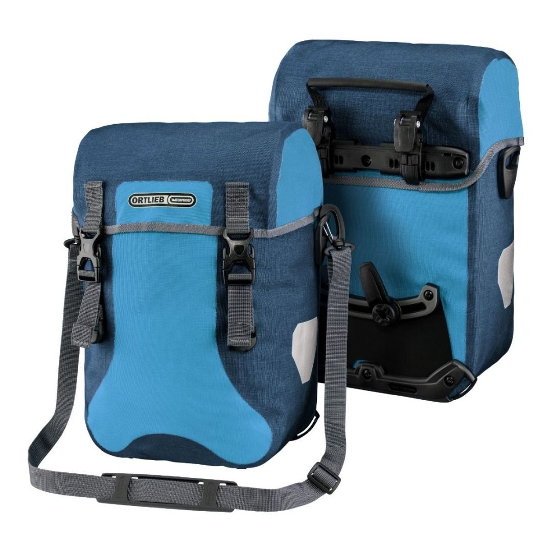 Ortlieb Sport-Packer Plus twee fietstassen 30 liter - Dusk Blue