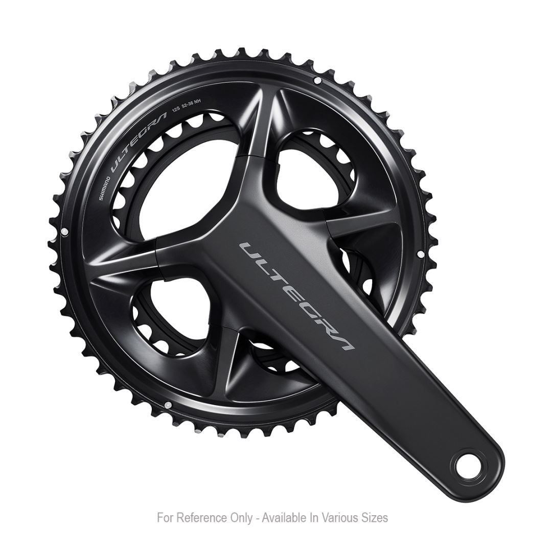 Shimano Crankstel Ultegra R8100 12-Speed, Black
