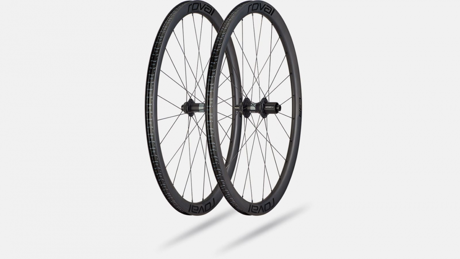 Specialized Roval Rapide C 38 Disc Wheelset, Satin Carbon Black