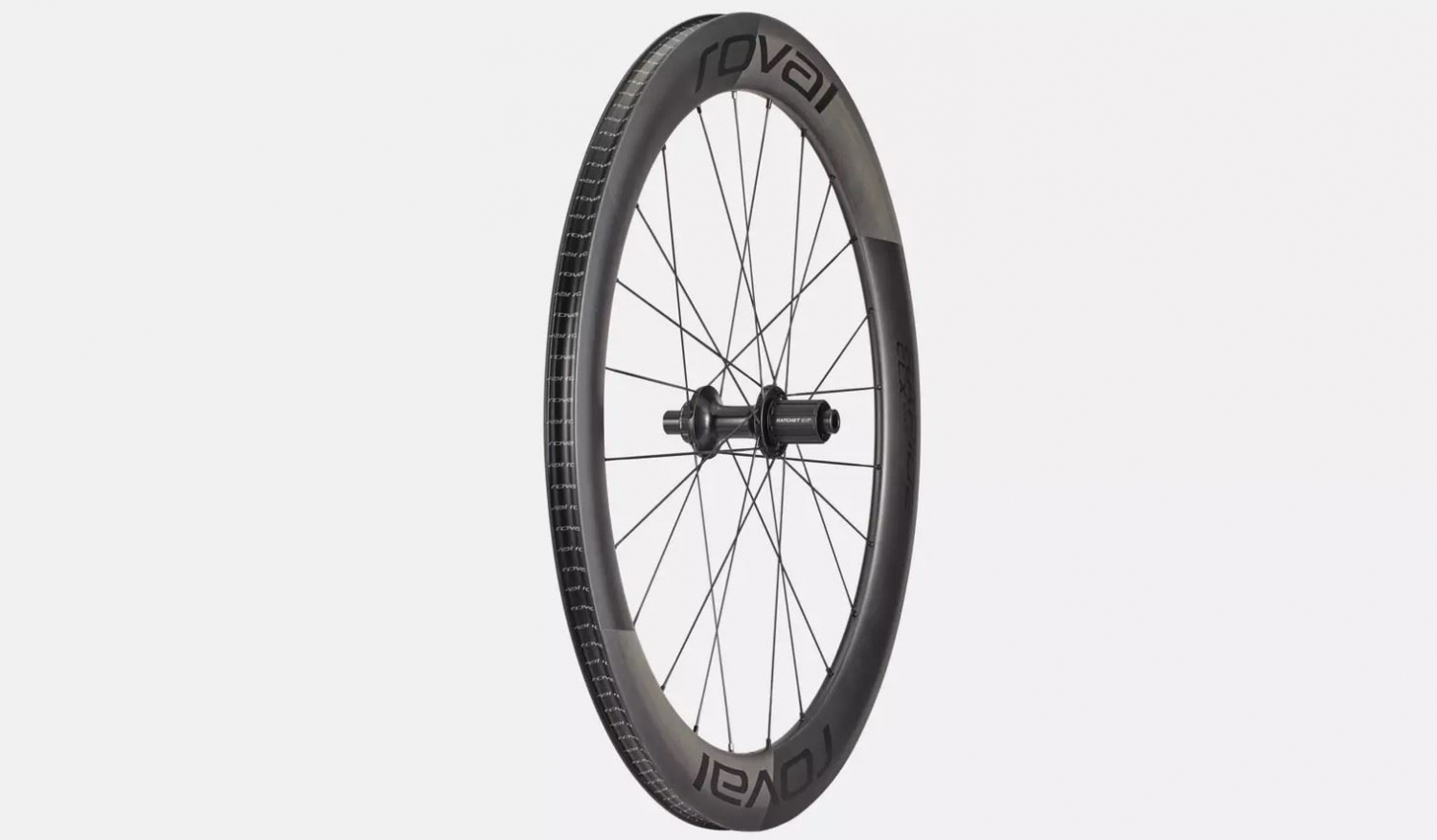 Specialized Roval Rapide CLX II rear 700c, Satin Carbon, Gloss Black