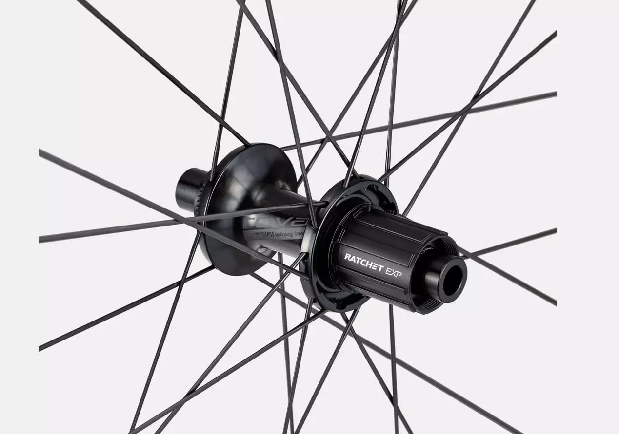 Specialized Roval Rapide CLX II rear 700c, Satin Carbon, Gloss Black