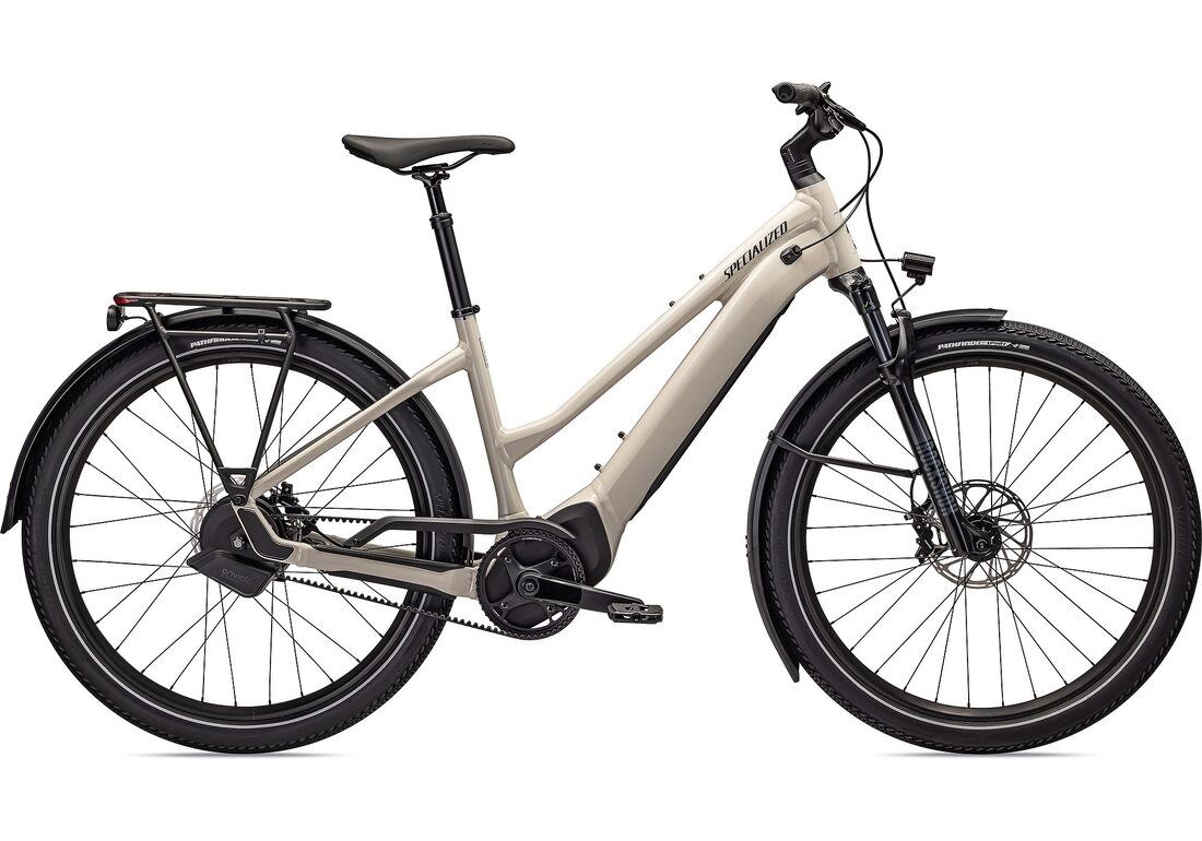 Specialized Vado 5.0 IGH Step Through, White Mountains-Black Reflective