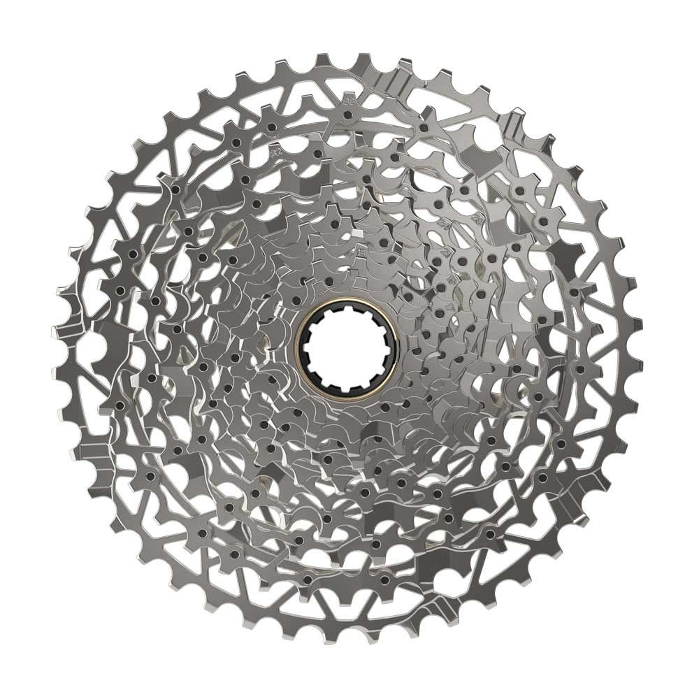 SRAM 12V XG1251 Cassette D1 XPLR Wide 10-44 XDR, Zilver