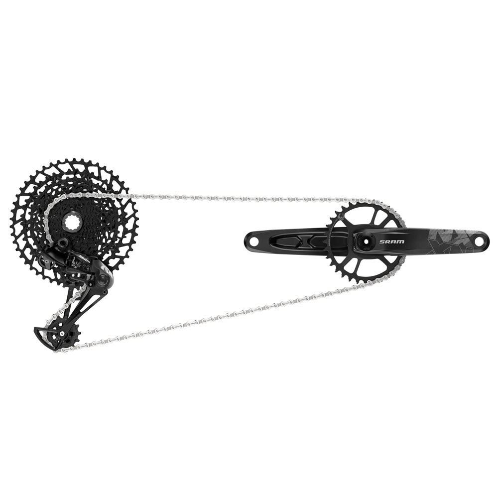 SRAM NX Eagle 12 Speed Groepset, Black