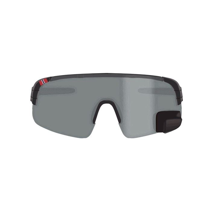 TriEye View Sport – Lente Di Ricambio Destra Fumé Con Specchio, In Policarbonato (Solo Lente, Senza Montatura) - 5