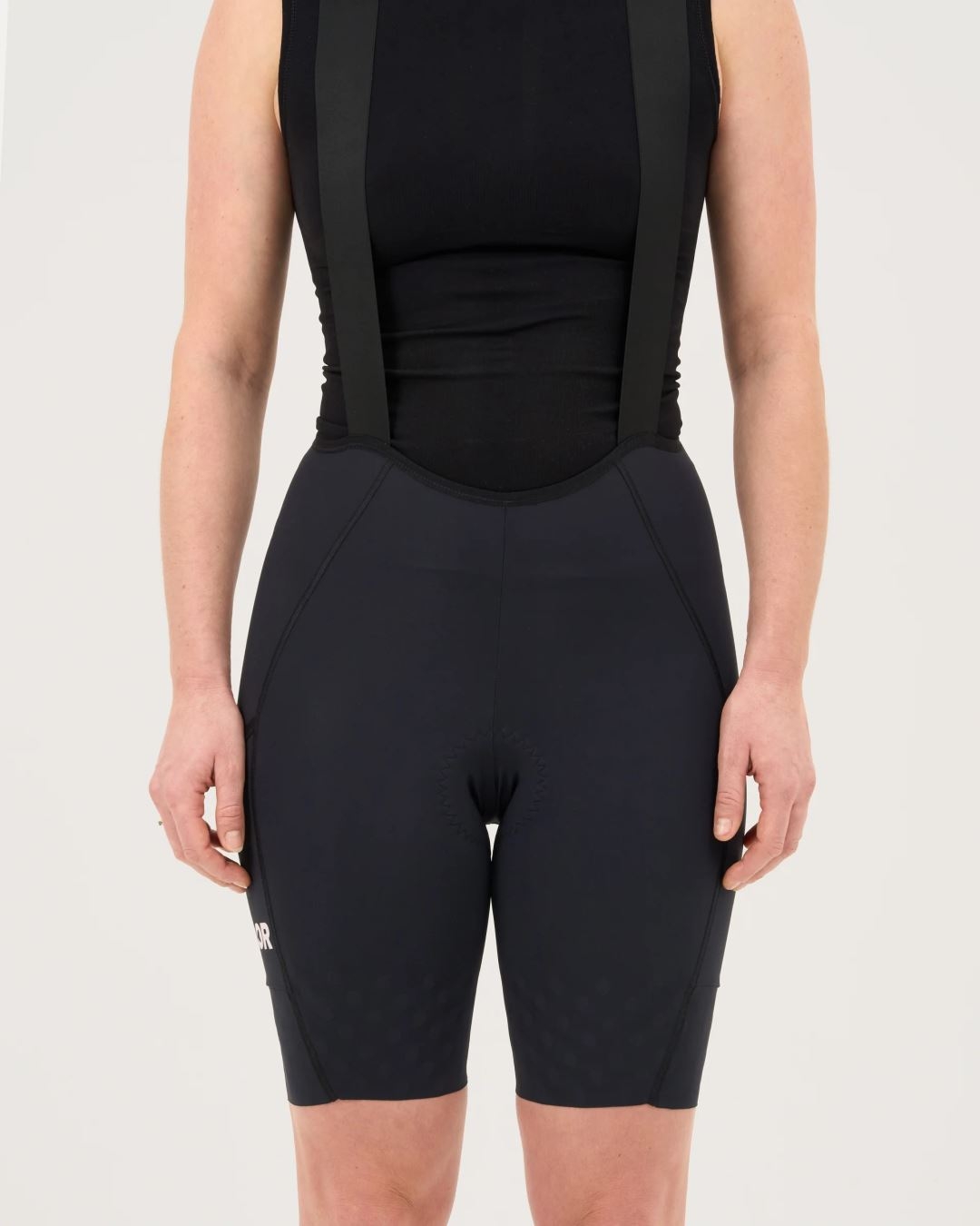 Velor Cargo Bib Shorts Women