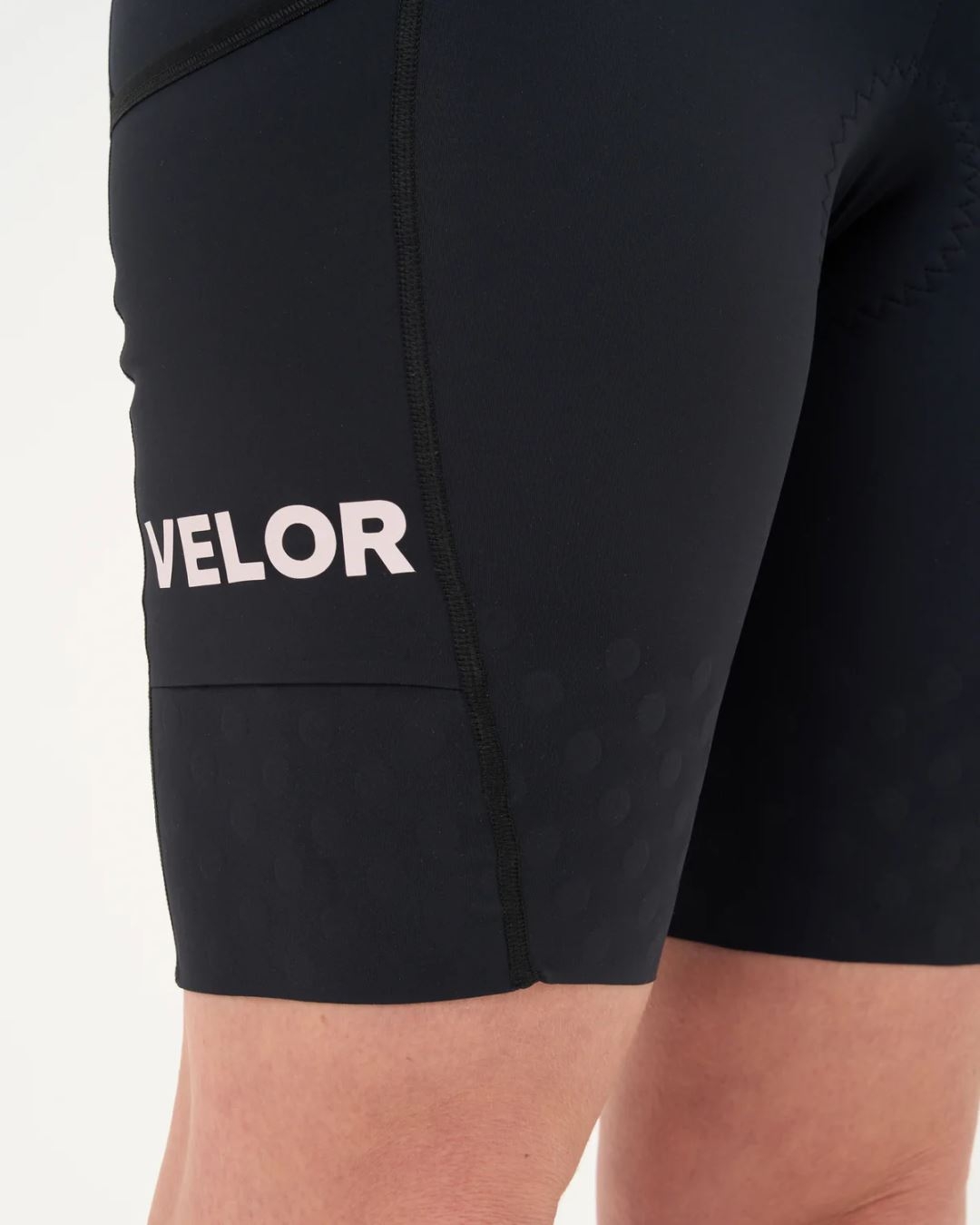 Velor Cargo Bib Shorts Women