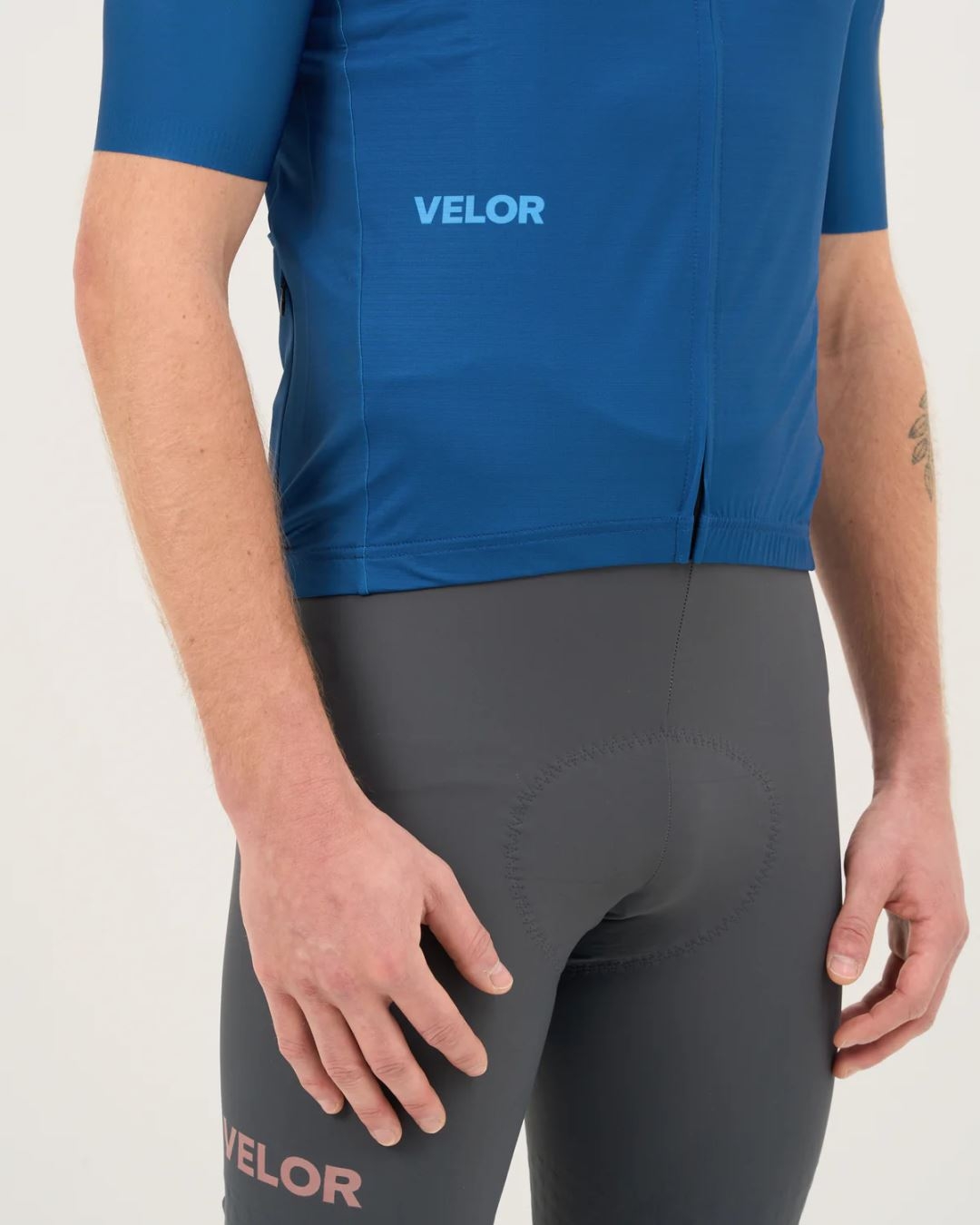 Velor Short Sleeve Sea Men