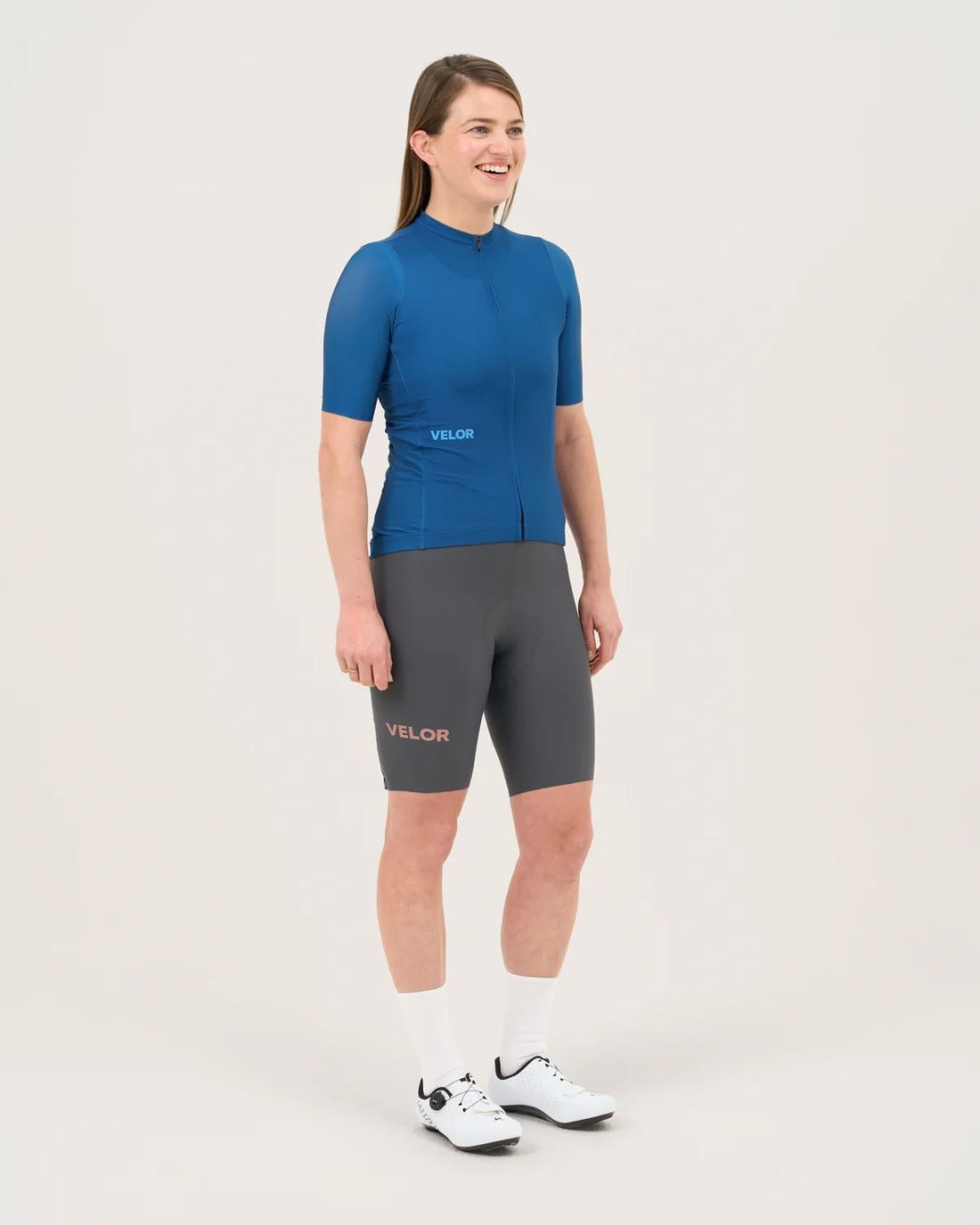 Velor Short Sleeve Sea Women