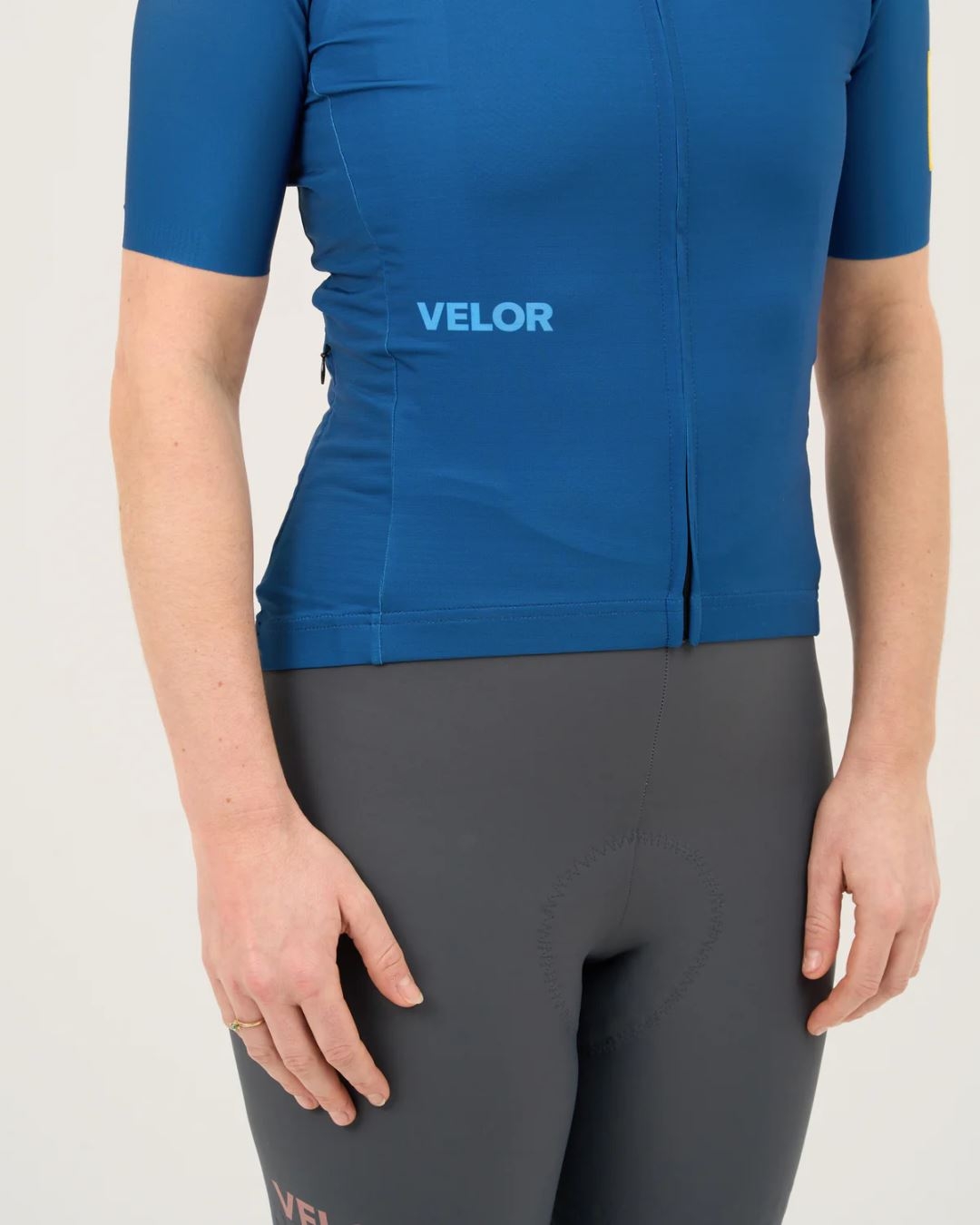 Velor Short Sleeve Sea Women