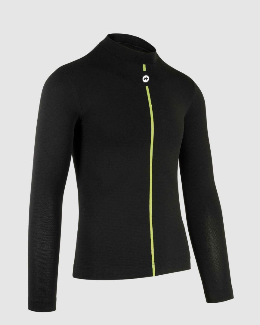 Assos Assosoires Spring Fall Long Sleeve Skin Layer, Black
