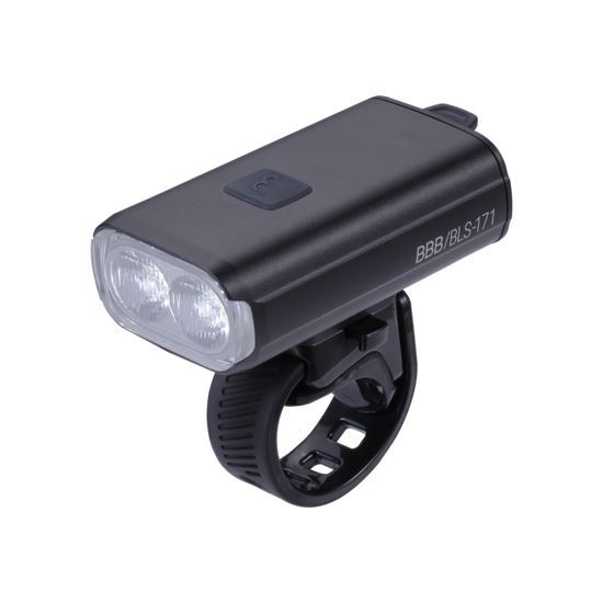 BBB Cycling BLS-171 voorlamp StrikeDuo 1200 uni zwart