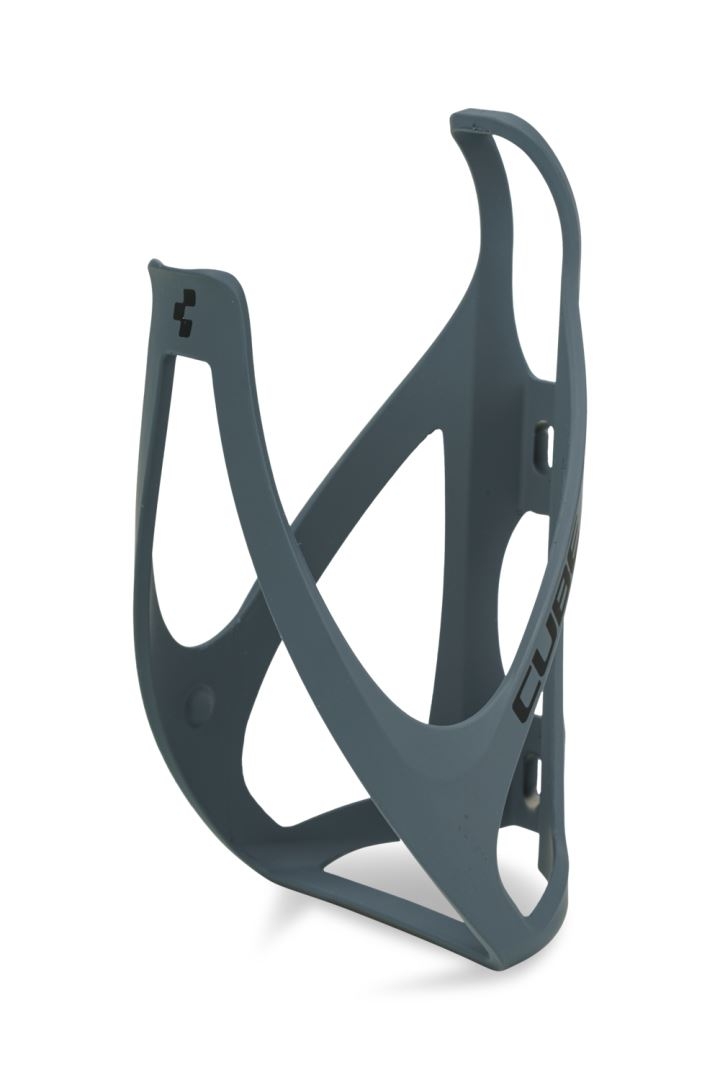 Cube bottle cage, Matte Grey-Black
