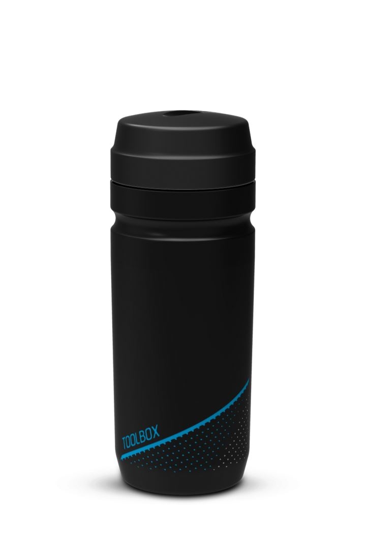 Cube Toolbottle 0.6 Ltr, Black-Blue
