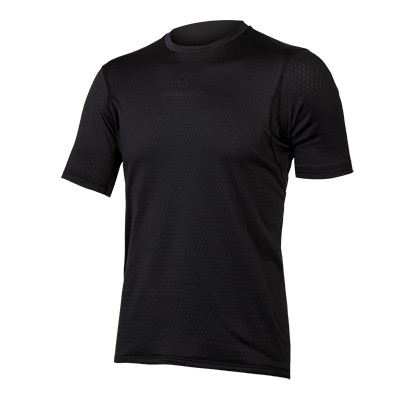 Endura, Transloft Ondershirt Korte Mouwen: Zwart