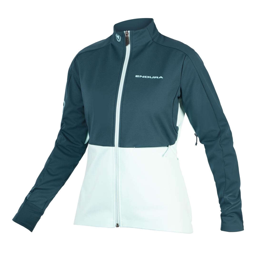 Endura Windchill Dames Fietsjas II: Blauw groen