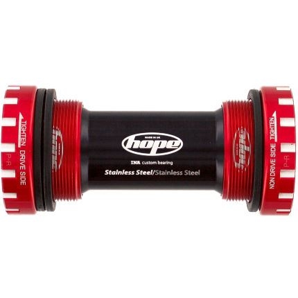 Hope Bottom Bracket mountainbike stainless 68/73mm – Red