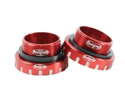 Hope Threaded 30mm BSA 68/73/83/100/120mm – red