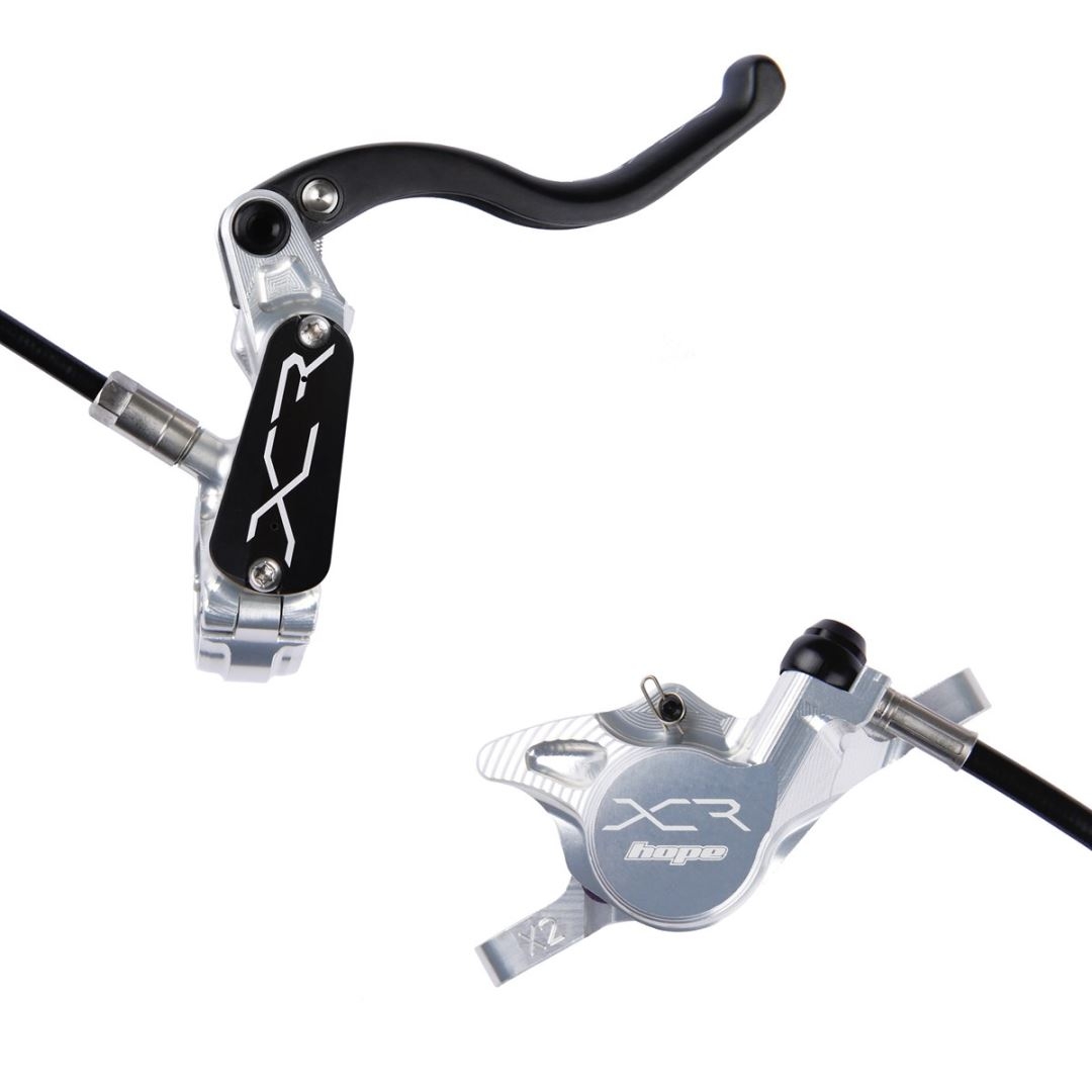 Hope XCR PRO X2 Voor – Geen Disc – Zilver Links