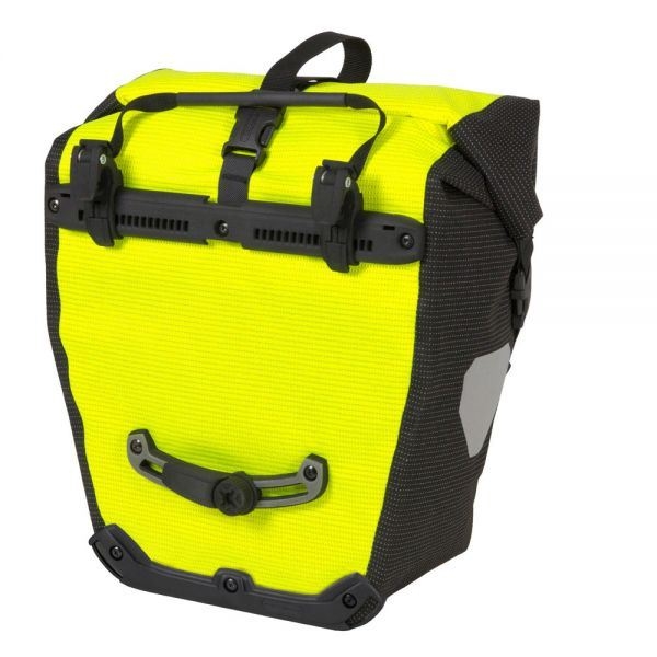 Ortlieb Tas backroller hivis single f5504 geel fluo/zwart