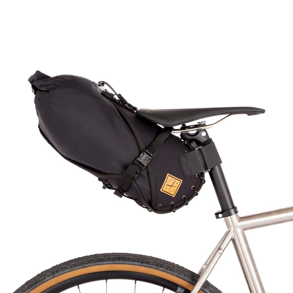 Restrap Saddle Bag 8 ltr, Black-Black