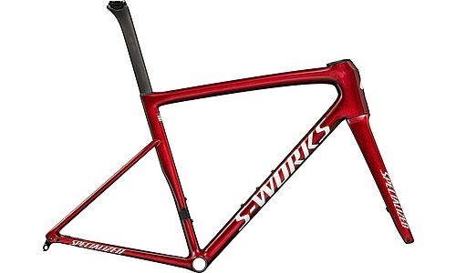 TARMAC SL8 SW FRMSET REDSKY/METWHTSIL 56