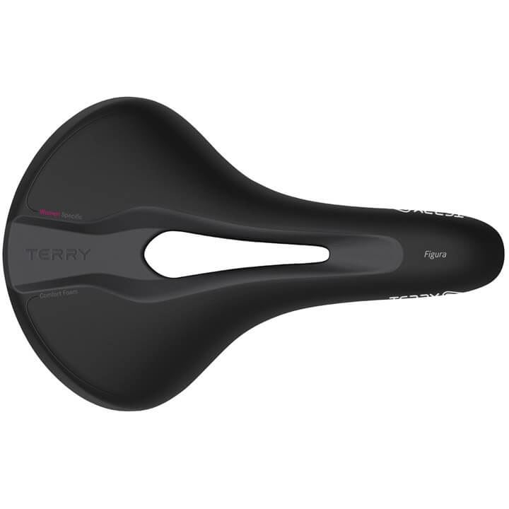 Terry zadel Figura Max dames, Zwart