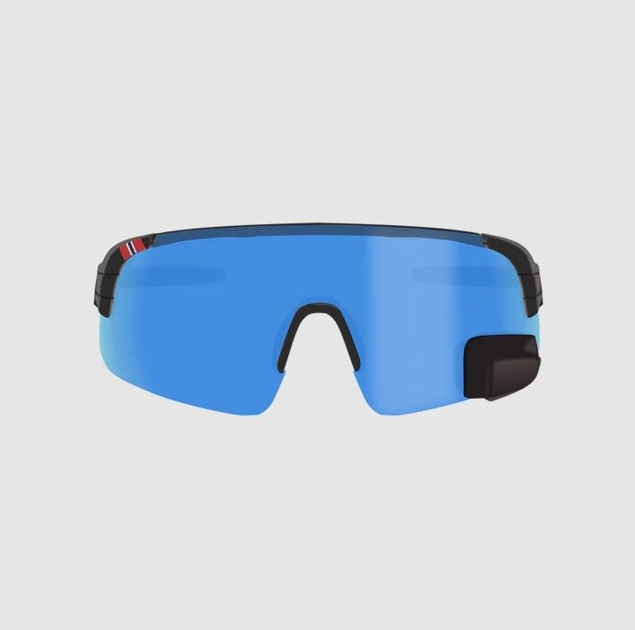 TriEye View Sport Revo Max bril met spiegel, Blue