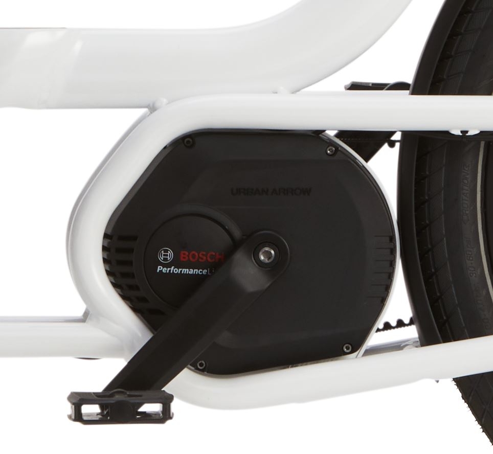 Urban Arrow Family Bosch Performance Plus Wit