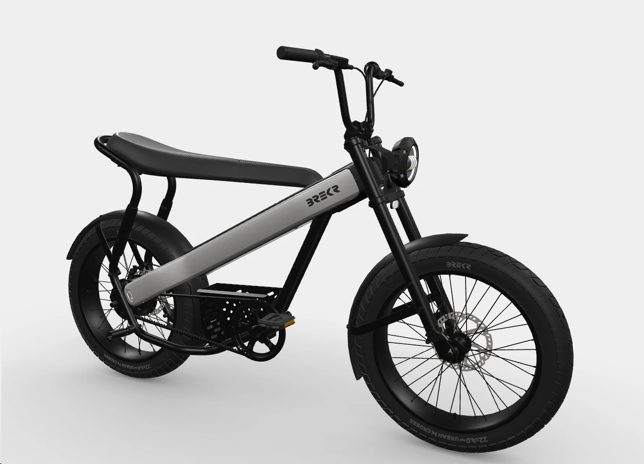 Brekr F250 -Long Range Elite Edition- Bare Aluminium Anodized