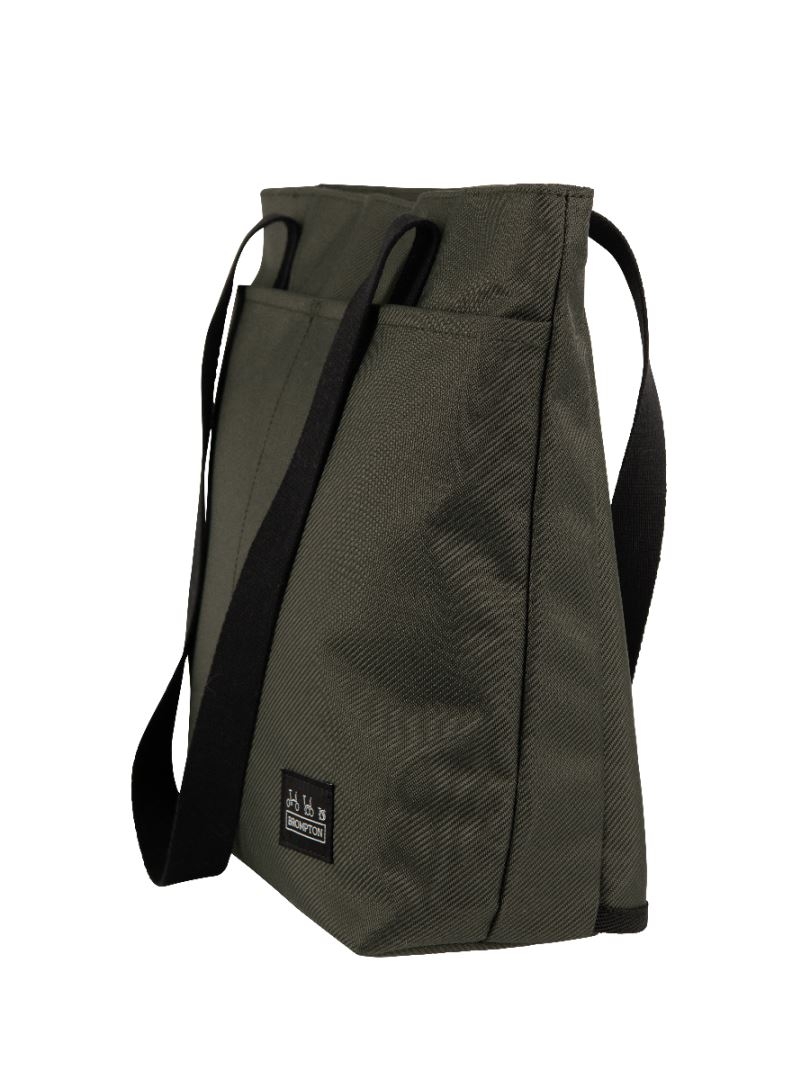 Brompton Borough Tote with frame mt S, Olive