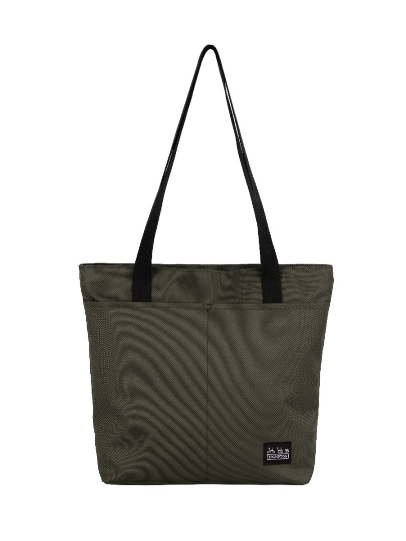 Brompton Borough Tote with frame mt S, Olive