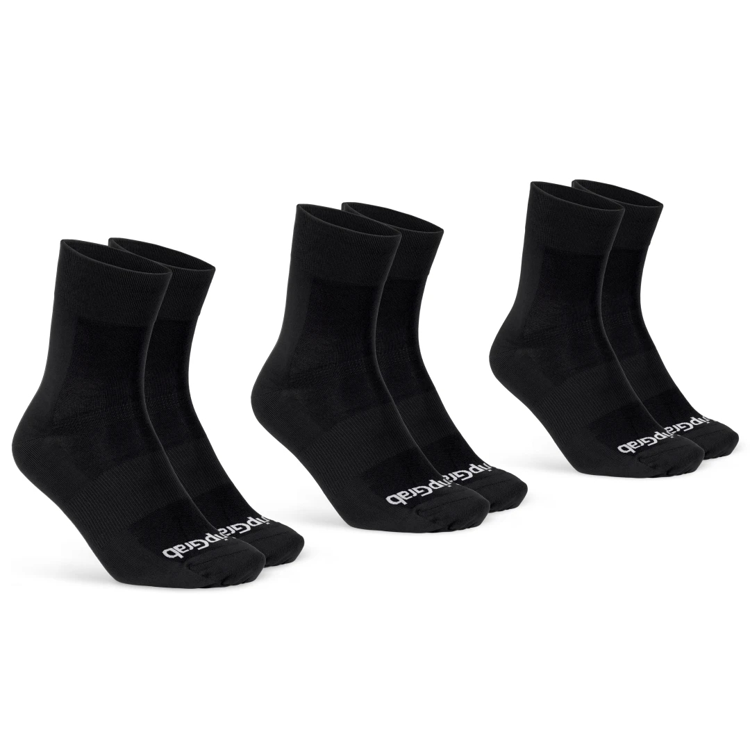 GripGrab Lightweight SL Regular Cut Summer Socks 3-Pack