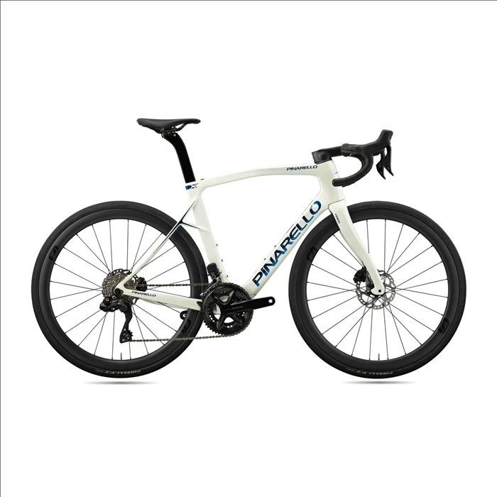 Pinarello X5 105 DI2 2×12 DT Swiss A1800 DB Xolo Crystal White G270