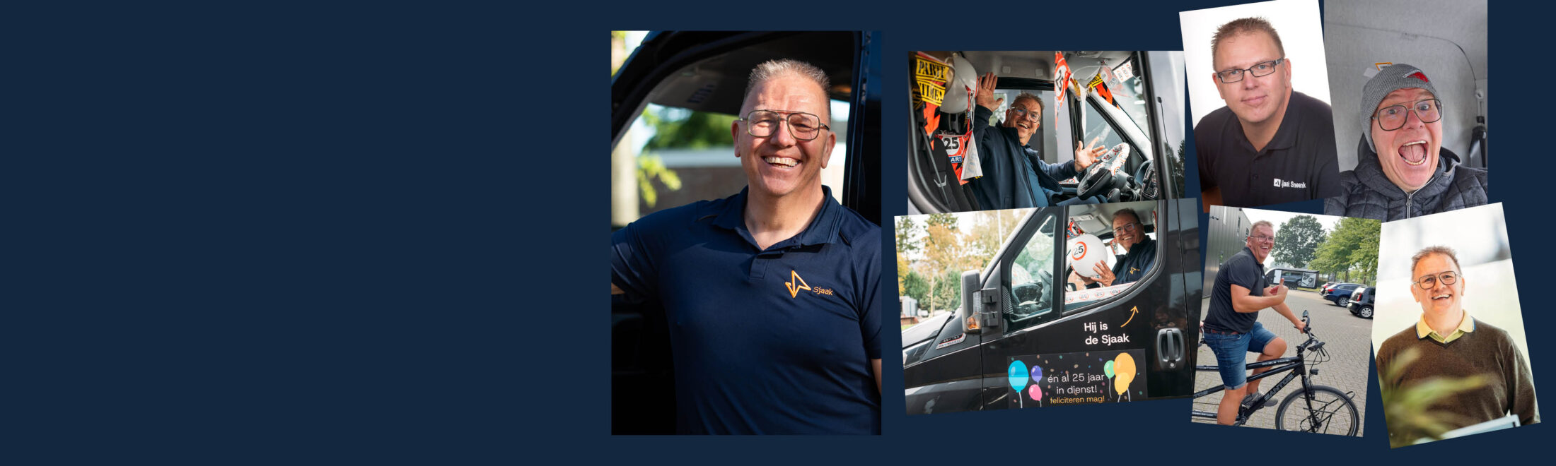 Hoera! Sjaak is 25 jaar in dienst