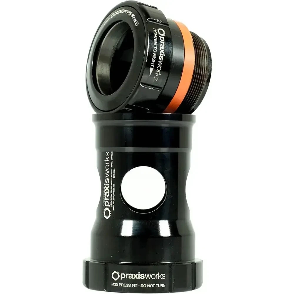 Praxis trapas adapter M30-Thru BB30 PF30 MTB 73mm