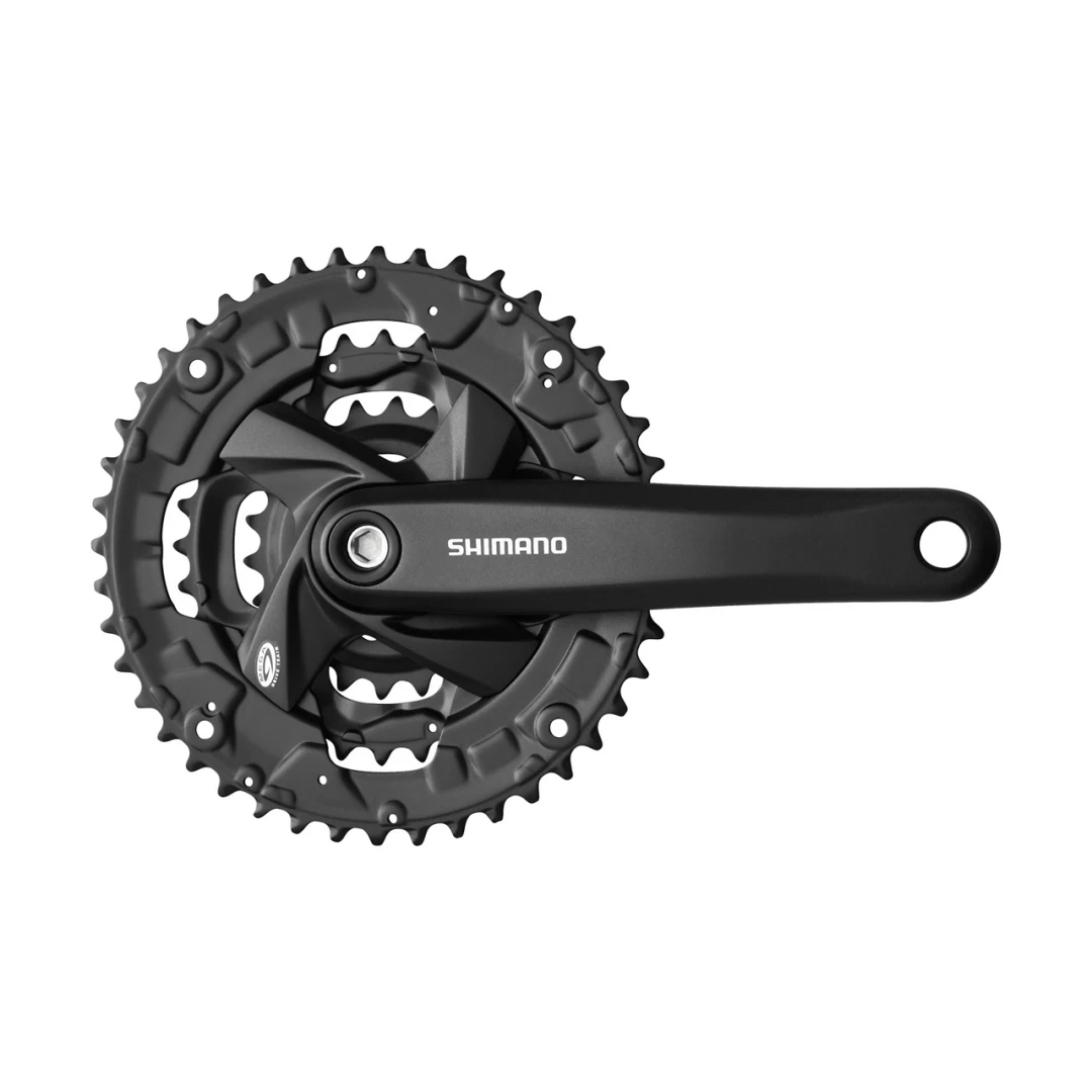 Shimano Crankstel N/Serie M371 9-Sp Zw ZWART
