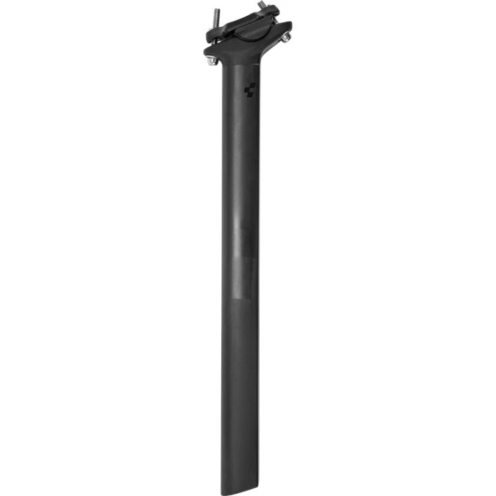 CUBE SEATPOST AGREE CARBON 13MM SETBACK 400MM