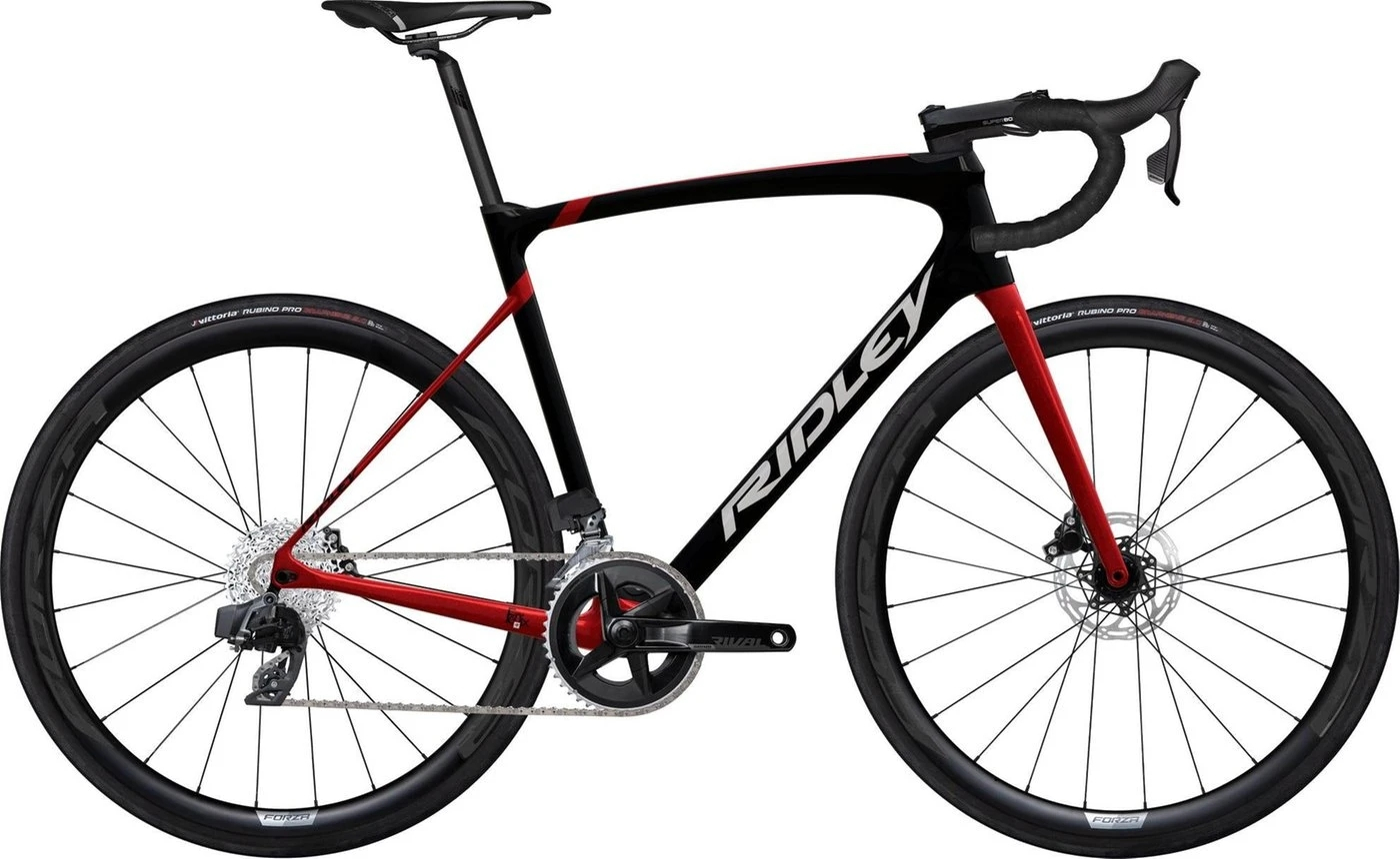 Ridley Fenix SLiC Disc, Black-Candy Red