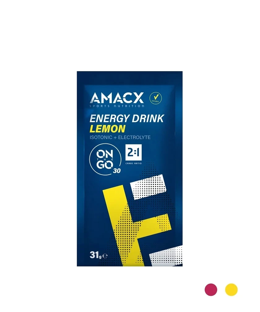 Amacx energy drink on the go 2:1 lemon 12x31gr